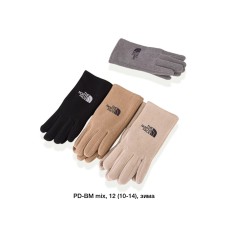 Подростковые перчатки пальтовые с мехом S–L оптом id 14008